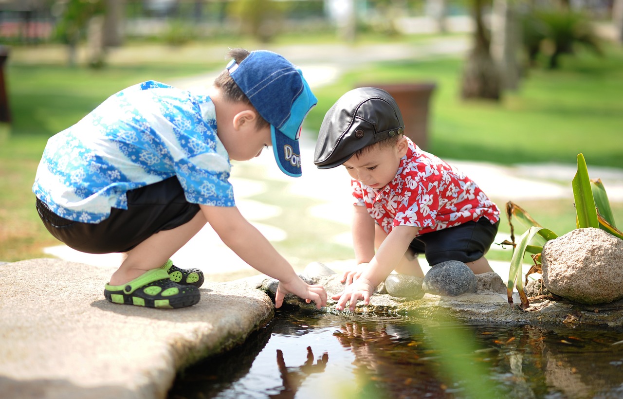 人们, 小男孩, 公园, 孩子们, 快乐的, 孩子们玩耍, 可爱的, 幸福