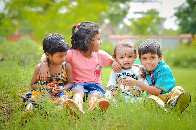 孩子, 孩子们, 花园, 童年, 自然, 婴儿, 小的, 可爱的, 女孩, 幼儿