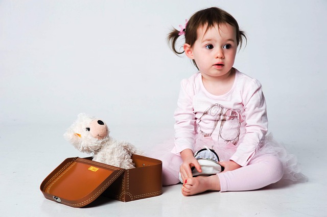 孩子, 女孩, 可爱的, 小的, 女性, 孩子们